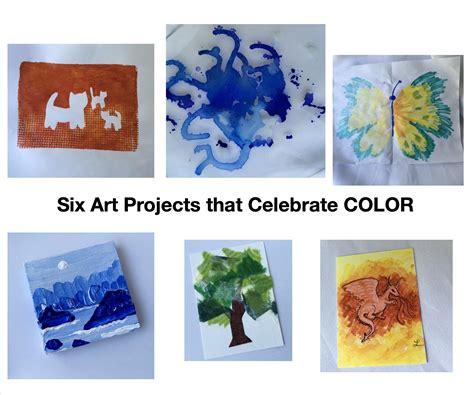 Six Art Projects That Celebrate COLOR : 6 Steps (with Pictures ...