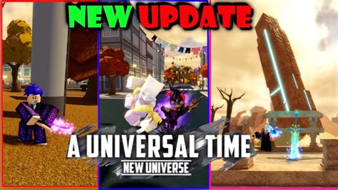 [NEW UPDATE] A Universal Time [AUT] New update showcase-umbra npc ...