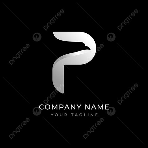 Letter P Logo Vector Hd PNG Images, Letter P Logo Monogram And White ...