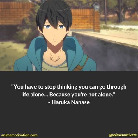 All Of The Greatest Free! Anime Quotes About Life & Success