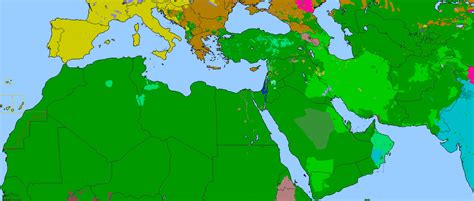 Religious Demographic map of the Middle East et al : r/arabs