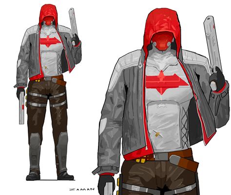 ArtStation - Red Hood from Batman Arkham Knight fanart