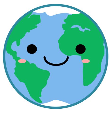 planet earth kawaii cute world freetoedit...