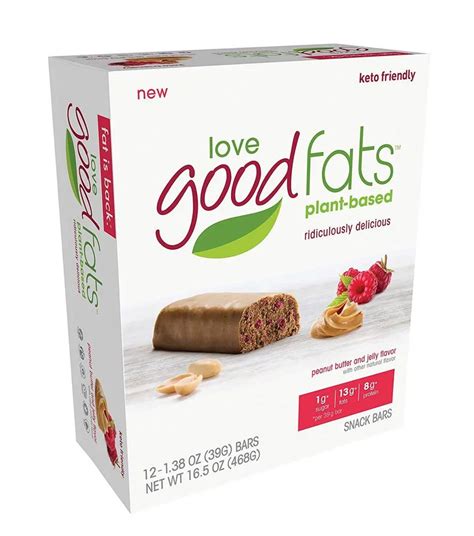 Love Good Fats Plant Based Bars in Box