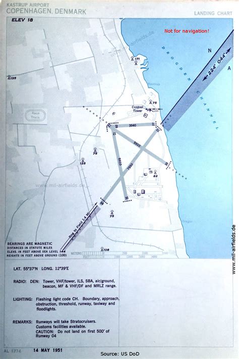 Kastrup Airport Map