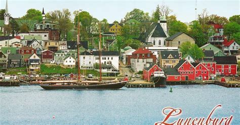 Postcards on My Wall: Old Town Lunenburg, Canada (UNESCO)