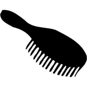 Hairbrush 04 clipart, cliparts of Hairbrush 04 free download (wmf, eps, emf, svg, png, gif ...