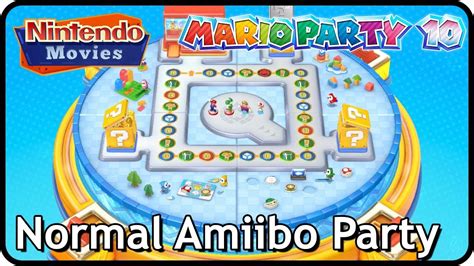 Mario Party 10 - Amiibo Party - Normal Board (Multiplayer) - YouTube