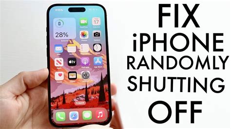 How To FIX iPhone Randomly Shutting Off! - YouTube