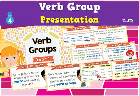 Verb Group - Presentation :: Teacher Resources and Classroom Games :: Teach This