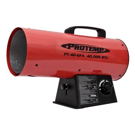 ProTemp 40,000 BTU Forced-Air Propane Space Heater-PT-40-GFA - The Home ...