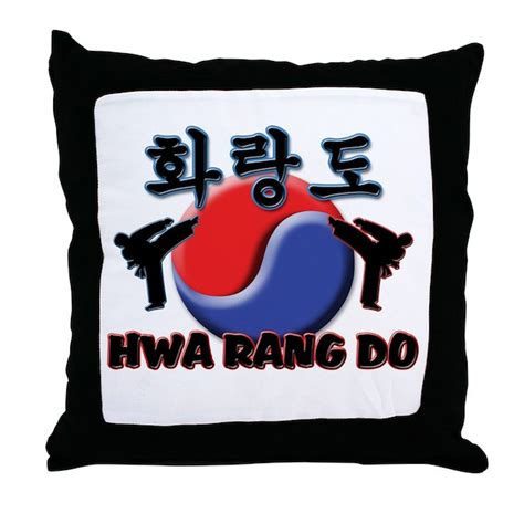 Hwa Rang Do Throw Pillow by martialspirit