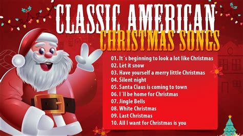 American Christmas songs - the all-time classic Christmas songs - YouTube