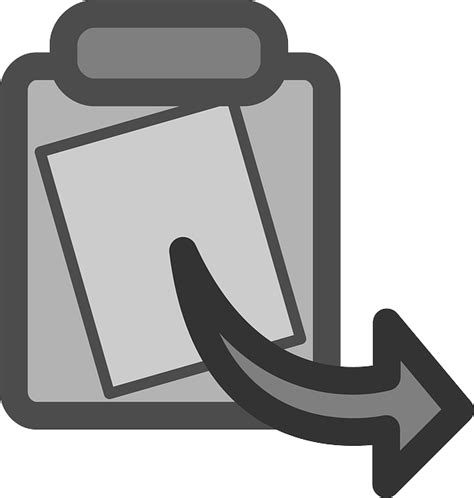 Clipboard Copy Paste · Free vector graphic on Pixabay