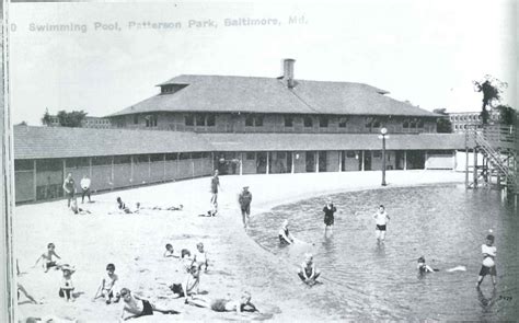 Patterson Park pool back in the day | Patterson park, Historical pictures, Old photos