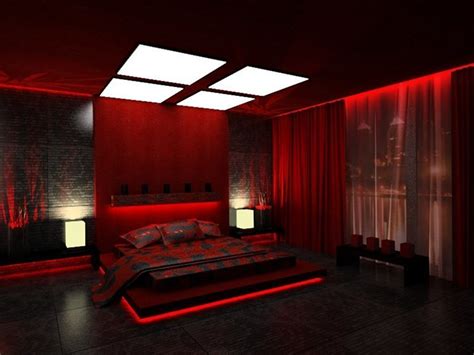 Red And Black Room Designs - Apartment Layout