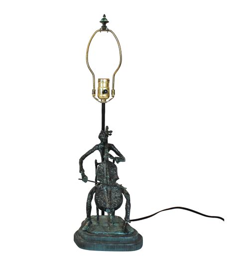 Frederick Cooper "The Cellist Player" Table Lamp on Chairish.com | Table lamp, Lamp, Table lamp ...