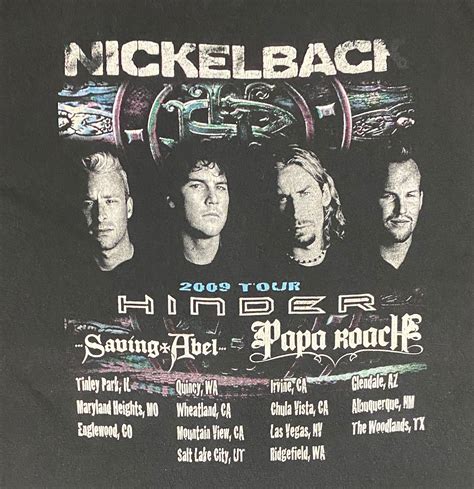 Nickelback Dark Horse 2009 Tour Graphic Tee Size Large | Etsy