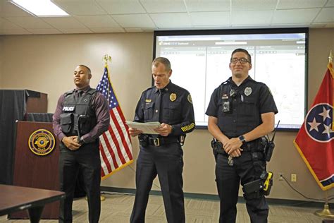 Two Clarksville Officers Presented with Lifesaver Awards ...