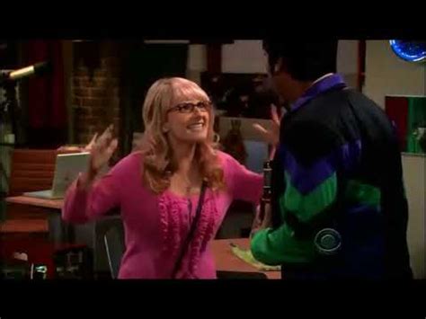 The Big Bang Theory S05E01 Raj And Bernadette Fight - YouTube