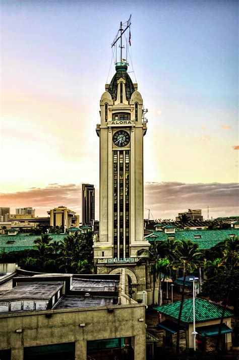 Aloha Tower Photograph by Paul Coco - Fine Art America