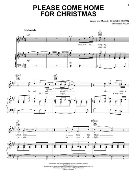 Please Come Home For Christmas | Sheet Music Direct