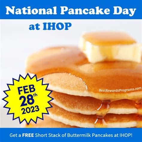 Get Free IHOP Pancakes for National Pancake Day! 🥞