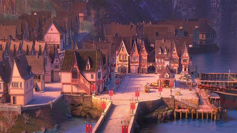 Arendelle Landscape | 10K PC Wallpaper : Frozen