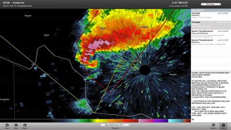 RadarScope - in search of the hook echo - YouTube