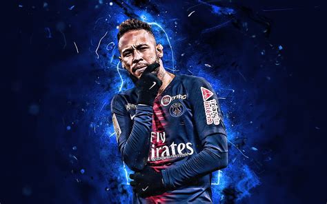 Neymar JR, back view, striker, PSG, Ligue 1, brazilian footballers, football stars, HD wallpaper ...