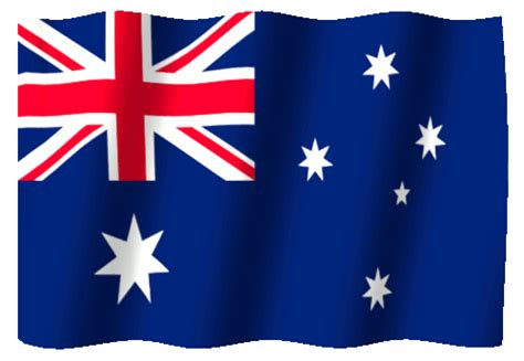 Australia Flag Wave - Free GIF on Pixabay