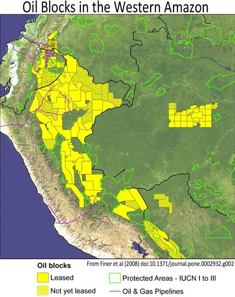 Peru Amazon Rainforest Map