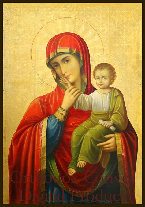 Theotokos Orthodox Icon Digital INSTANT DOWNLOAD Our Lady - Etsy