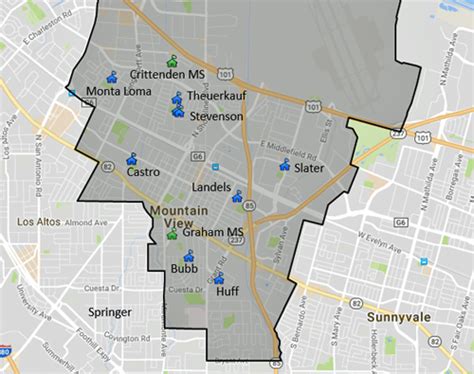 Mountain View School District Map - Maps For You