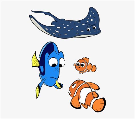 Free Download Finding Dory Clip Art Disney Galore - Mr Ray Nemo Clipart - 472x654 PNG Download ...