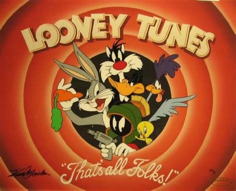 Looney Tunes ~ That's All Folks | Cartoons Comics Animation | Pinterest | Looney tunes and Folk