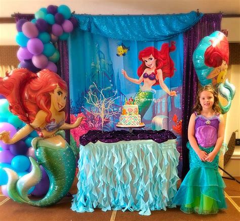 Ariel Birthday Party Ideas | Photo 5 of 11 | Catch My Party