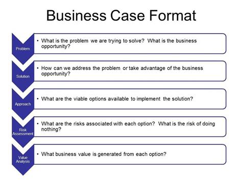 Business Case Template in Word | Business case template, Case study template, Business analysis