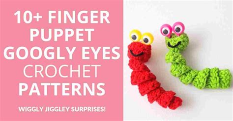 10 Quirky Finger Puppet Googly Eyes Crochet Patterns For Endless Fun ...