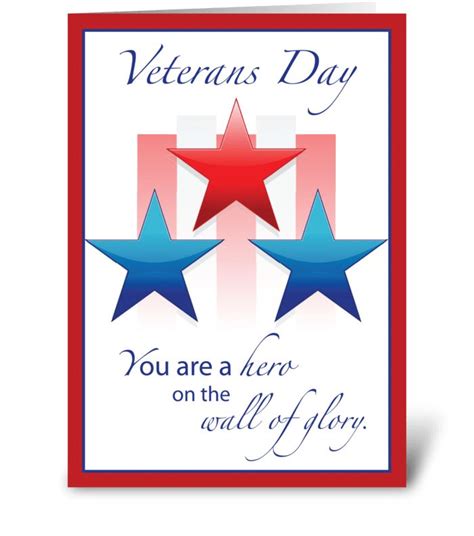 16 'Happy Veterans Day Cards' 2019 Printable, Templates with Sayings #veteransdayhonoring 16 ...