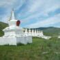 Buddhist stupa in Mongolia | Free Stock Photo | LibreShot