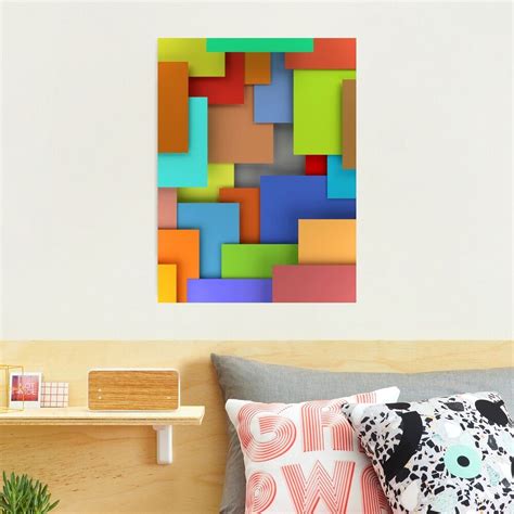 "Modern colorful square art" Photographic Print by Ross-Sergey ...