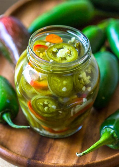 Quick 10 Minute Pickled Jalapenos | Gimme Delicious