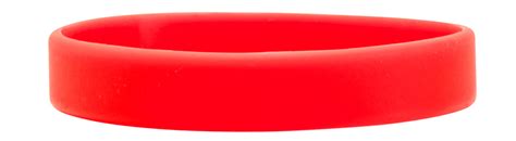 Red Printed Silicone Wristbands - myZone Printing