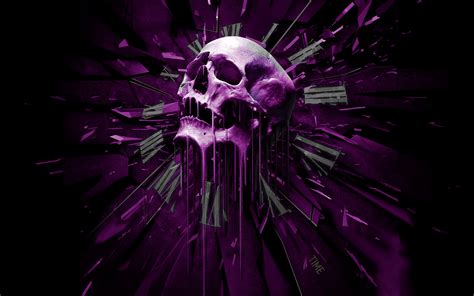 🔥 [40+] Purple Skull Wallpapers | WallpaperSafari