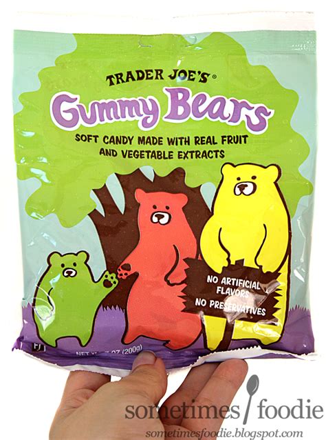 Sometimes Foodie: Gummy Bears- Trader Joe's