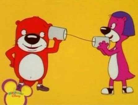 Peanut and Jelly Talking to Each Other on a Can Phone - PB&J Otter Image (18072587) - Fanpop