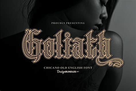 Chicano Fonts Alphabet