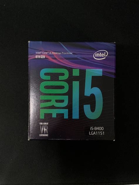 INTEL CORE i5-8400 PROCESSOR 2.8GHZ 6C/6T LGA 1511, Computers & Tech, Parts & Accessories ...