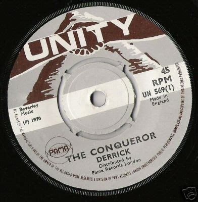 popsike.com - UNITY 569 DERRICK MORGAN CONQUEROR KILLER ROCKSTEADY - auction details